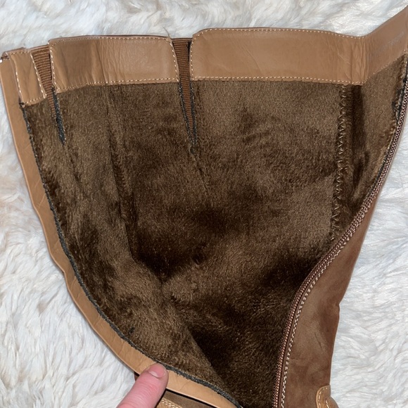 Women’s Brown Winter Boots, Sz 39 (8.5 women’s) - Picture 5 of 10